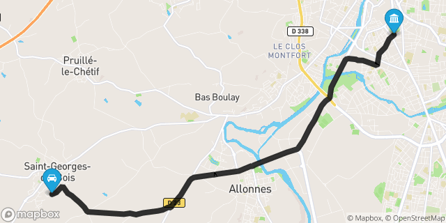 Itinéraire vers Le Mans
