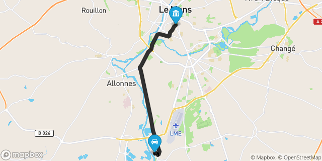 Itinéraire vers Le Mans