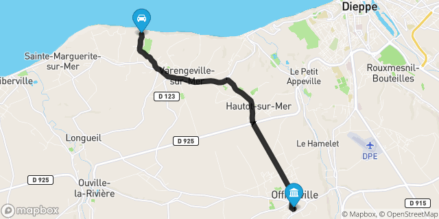 Itinéraire vers Offranville