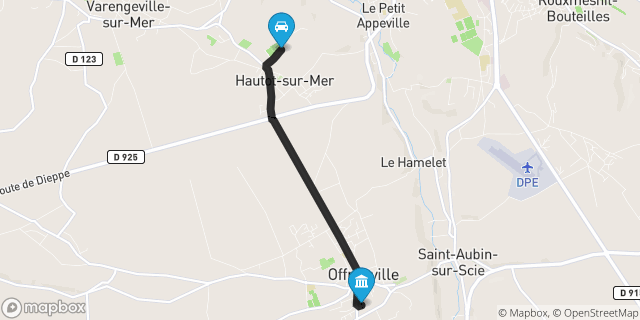 Itinéraire vers Offranville