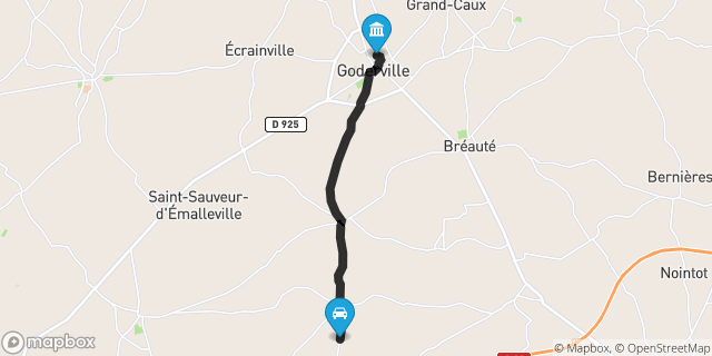 Itinéraire vers Goderville