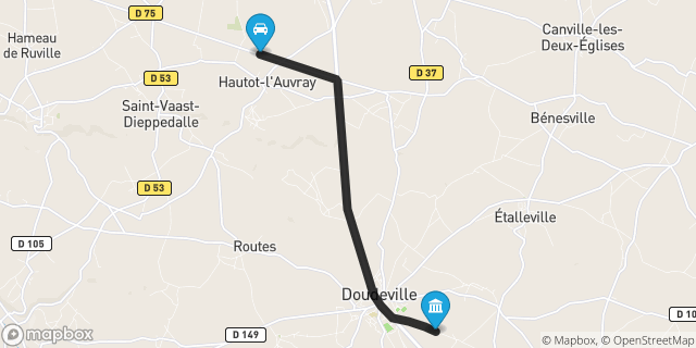 Itinéraire vers Doudeville