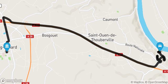 Itinéraire vers Bourg-Achard