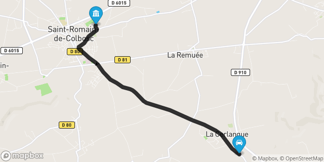 Itinéraire vers Saint-Romain-de-Colbosc