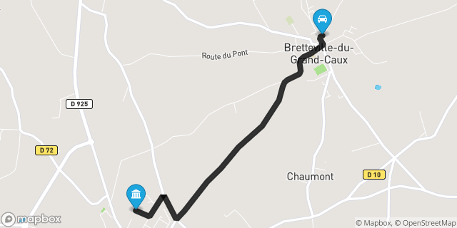 Itinéraire vers Goderville