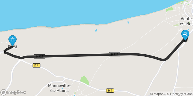 Itinéraire vers Saint-Valery-en-Caux