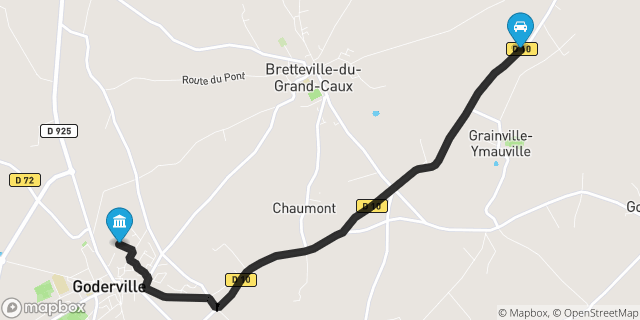 Itinéraire vers Goderville