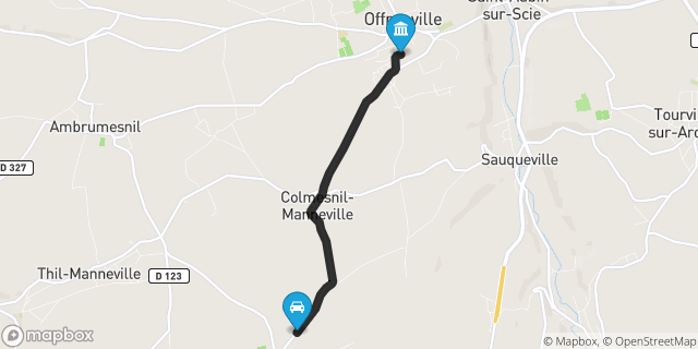 Itinéraire vers Offranville