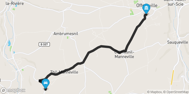 Itinéraire vers Offranville