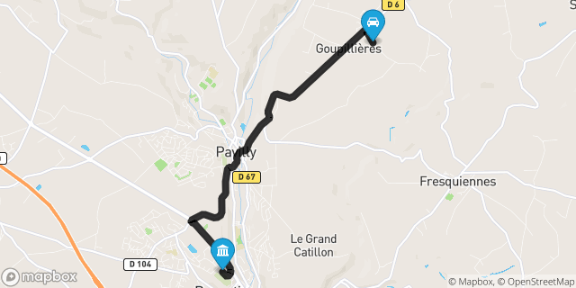 Itinéraire vers Barentin