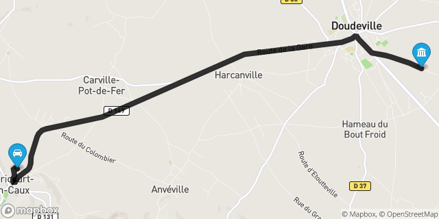 Itinéraire vers Doudeville