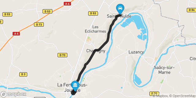 Itinéraire vers La Ferté-sous-Jouarre