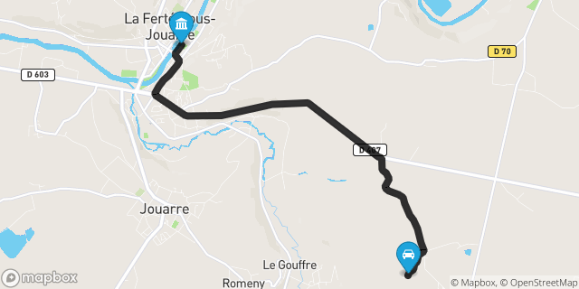 Itinéraire vers La Ferté-sous-Jouarre