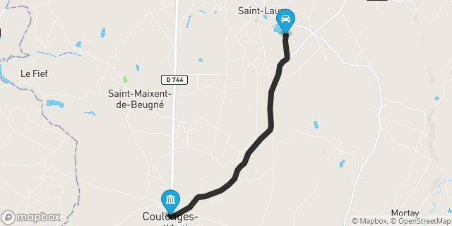 Itinéraire vers Coulonges-sur-l'Autize