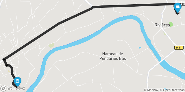 Itinéraire vers Gaillac