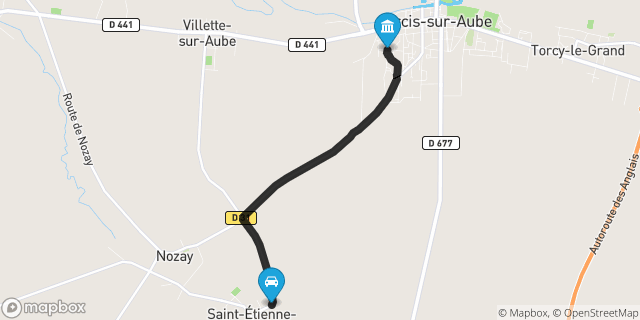 Itinéraire vers Arcis-sur-Aube