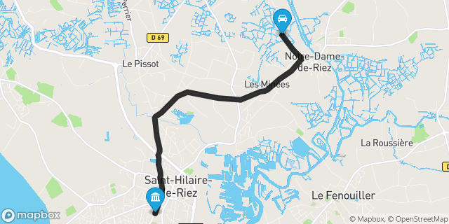 Itinéraire vers Saint-Hilaire-de-Riez