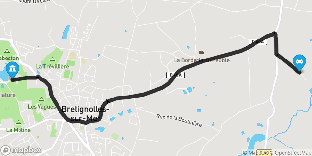 Itinéraire vers Bretignolles-sur-Mer