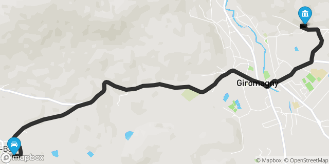 Itinéraire vers Giromagny