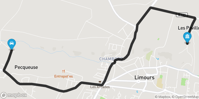 Itinéraire vers Limours