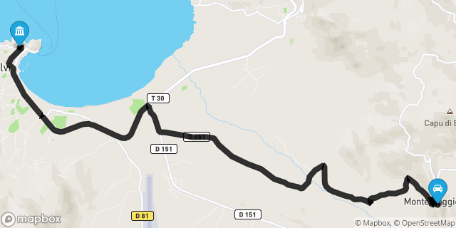 Itinéraire vers Calvi