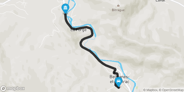 Itinéraire vers Quillan