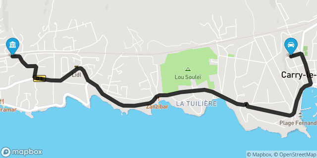 Itinéraire vers Sausset-les-Pins