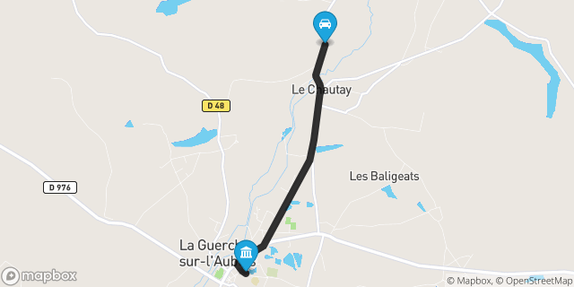Itinéraire vers La Guerche-sur-l'Aubois