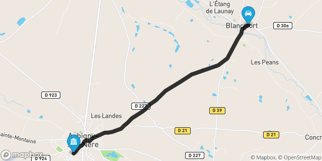 Itinéraire vers Aubigny-sur-Nère