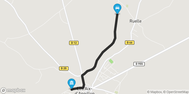 Itinéraire vers Aix-d'Angillon