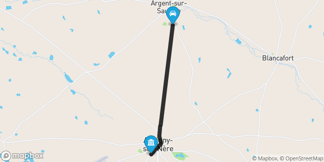 Itinéraire vers Aubigny-sur-Nère