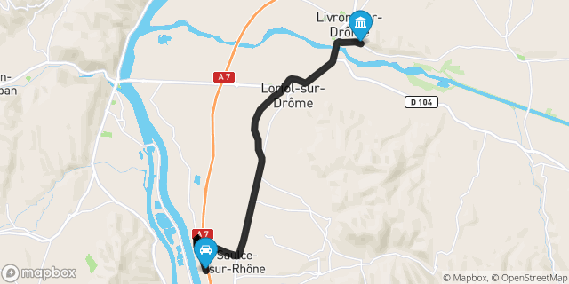 Itinéraire vers Livron-sur-Drôme