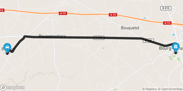 Itinéraire vers Bourg-Achard