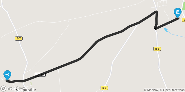 Itinéraire vers Étrépagny