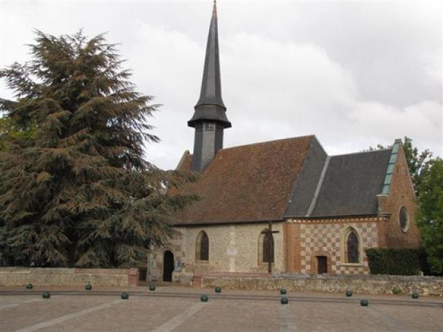 St-Sébastien de Morsent : l'église