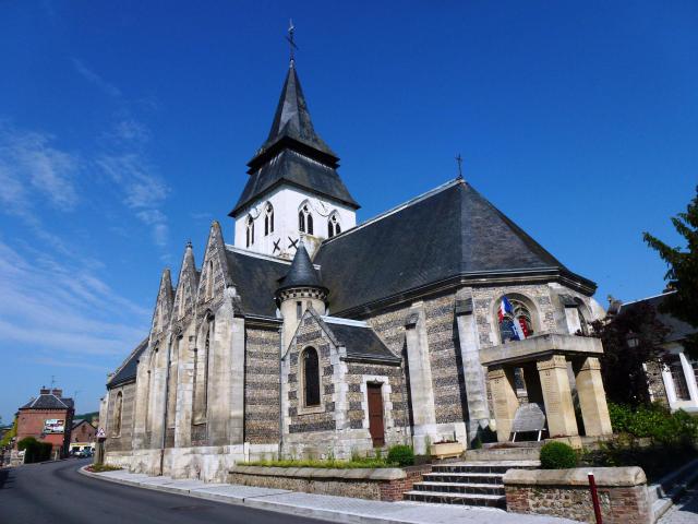 Serquigny (Eure, Fr) église Notre-Dame, extérieur