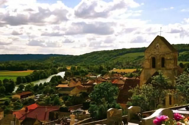 La Marne, le vignoble champenois de Crouttes sur Marne