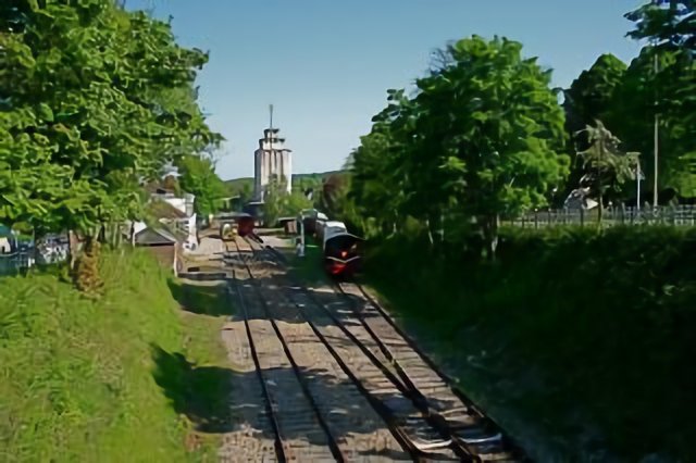 Pacy Sur Eure-chemin de fer-devenu touristique