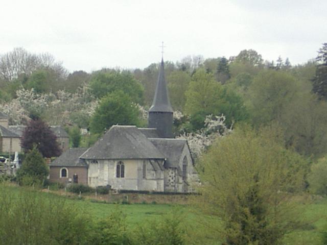 Eglise de Fontaine-la-Louvet (France, Eure).