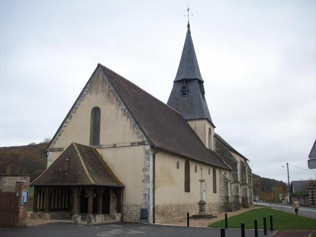 Eglise Saint-Georges de Romilly-sur-Andelle.