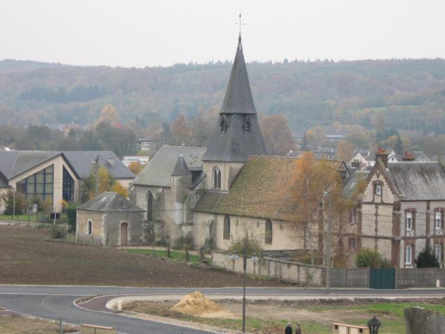 église Saint-Georges de Romilly-sur-Andelle, Eure, France