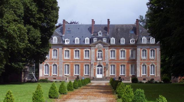 The castle in Carsix (Eure, France) was built in the 18th century.