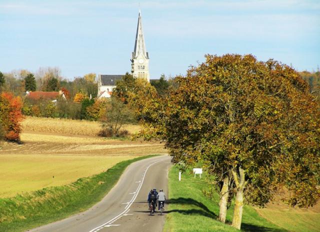 Berrieux : entrée du village côté ouest