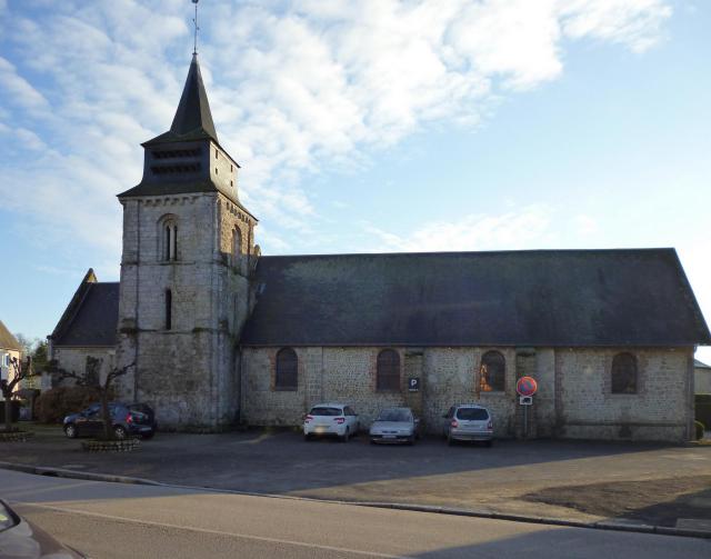 Church Saint-Maclou of Saint-Maclou (Eure, France).