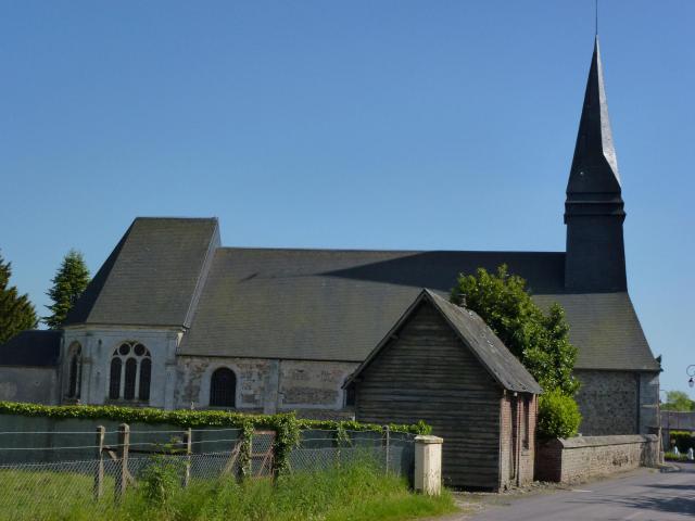 Boissy-Lamberville (Eure, Fr) église Notre-Dame