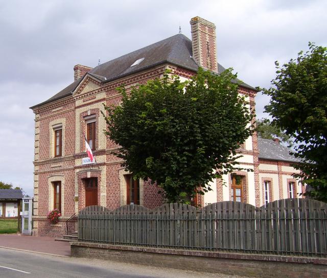 Mairie de Saint-Victor-d'Épine dans l'Eure (27).