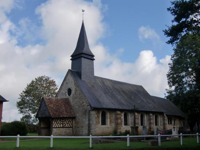 église de Jouveaux à Morainville-Jouveaux (Eure, Normandie, France)
