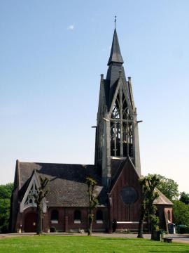 Vermand (Aisne, France) - L'église.