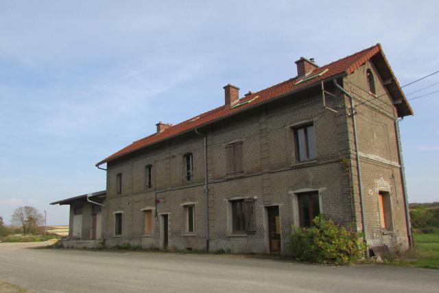 La gare de Vermand.