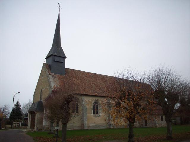 Église Sainte-Clotilde de Calleville.
